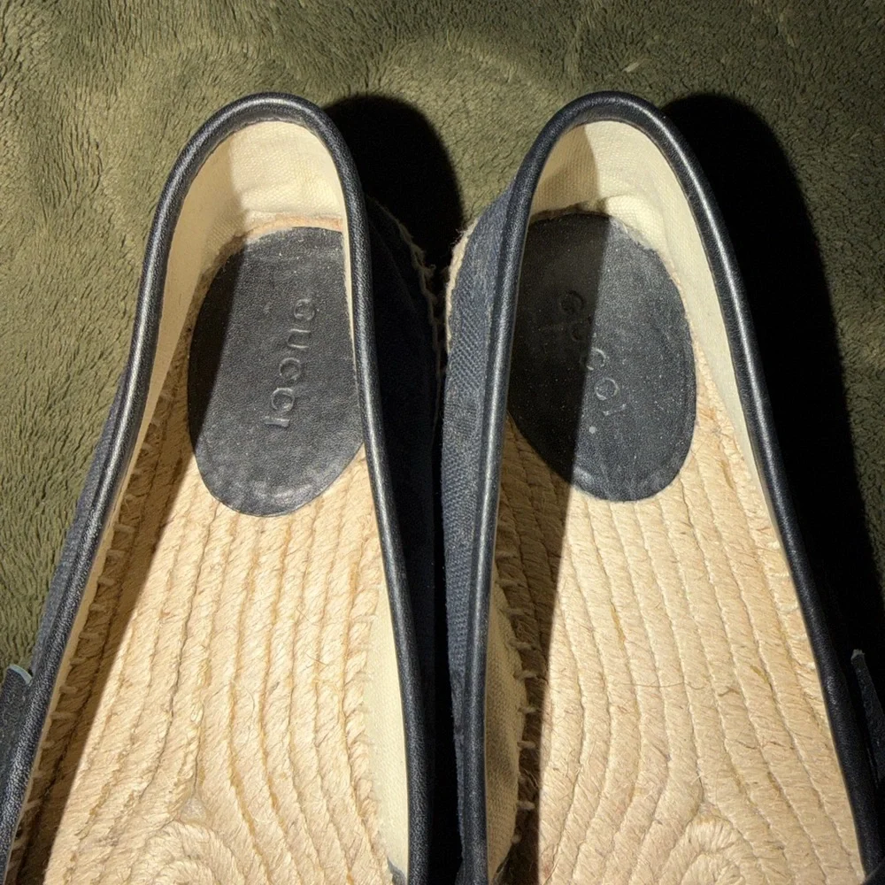 Gucci Black Canvas Espadrilles flats - Picture 10 of 13